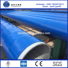 ST45anti-corrosion steel pipe with 3 layer pe coating